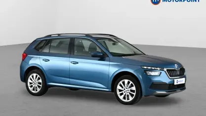 Used Skoda Kamiq SE 116 HP (85 kW) 2020 Blue SUV