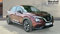 Red Used 2021 Nissan Juke Acenta SUV | £12,568 (Fair price)