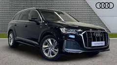 Black Used 2021 Audi Q7 S-Line SUV | £38,995 (Fair price)