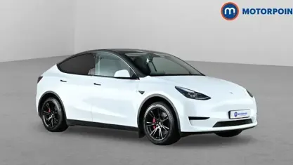 Used Tesla Model Y Standard Range 219 kW (299 HP) 2022 White SUV