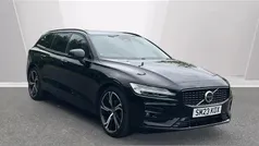 Black Used 2023 Volvo V60 Plus Estate | £31,636 (Fair price)