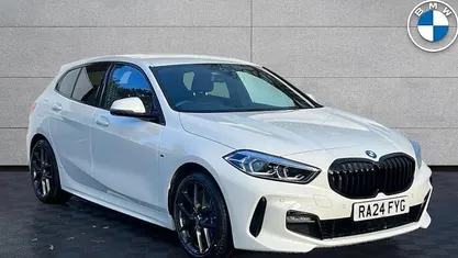 White Used 2024 BMW 118 M Sport Hatchback | £25,892 (Fair price)