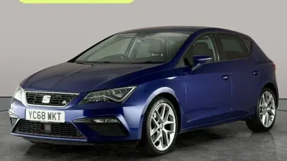 Used Seat Leon FR 180 HP (132 kW) 2018 Blue Hatchback