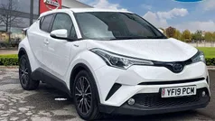 White Used 2019 Toyota C-HR SUV | £13,490 (Fair price)