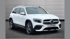 White Used 2021 Mercedes GLB200 AMG Line Premium Plus SUV | £30,395 (Fair price)