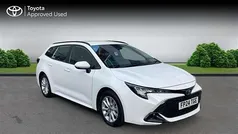 White Used 2024 Toyota Corolla Sport Estate | £23,551 (Fair price)