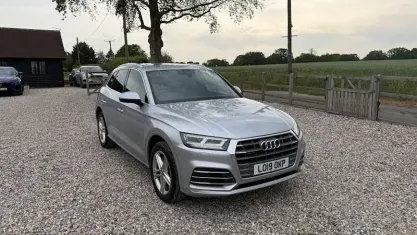 Used Audi Q5 S-Line 190 HP (139 kW) 2019 Silver SUV