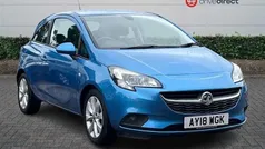 Blue Used 2018 Vauxhall Corsa Hatchback | £5,798 (Fair price)