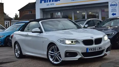 White Used 2017 BMW 220 M Sport Cabriolet | £9,750 (Fair price)