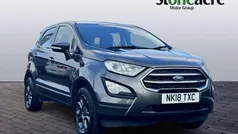 Grey Used 2018 Ford Ecosport Zetec SUV | £8,750 (Fair price)