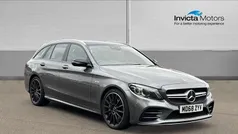 Mountain grey metallic Used 2018 Mercedes C43 AMG Premium Plus Estate | £25,000 (Good price)