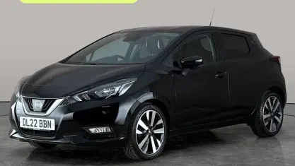 Used Nissan Micra Tekna 92 HP (67 kW) 2022 Black Hatchback
