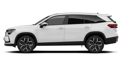 Used Skoda Kodiaq SportLine 150 HP (110 kW) 2021 White SUV