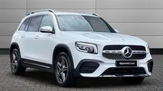 Polar white Used 2022 Mercedes GLB200 AMG line SUV | £26,350 (Fair price)