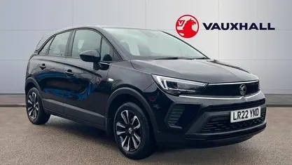Used Vauxhall Crossland Design Edition 83 HP (61 kW) 2022 Black SUV