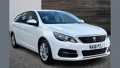 White Used 2018 Peugeot 308 Active Estate | £8,975 (Fair price)