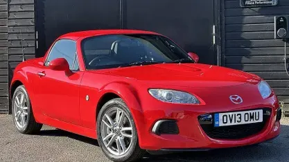 Used Mazda MX5 126 HP (92 kW) 2013 Red Cabriolet