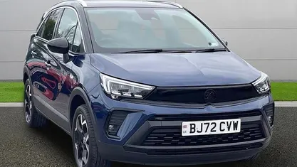 Used Vauxhall Crossland Ultimate 131 HP (96 kW) 2023 Blue SUV