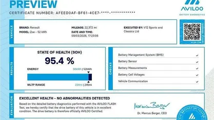 Used Renault Zoe Iconic 100 kW (136 HP) 2024 Hatchback