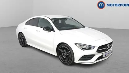 Used Mercedes CLA180 AMG Line Premium 136 HP (100 kW) 2022 White Sedan
