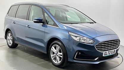 Second-hand Ford Galaxy Titanium 190 CP (139 kW) 2022 Albastru Monovolum