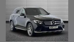 Black Used 2017 Mercedes GLC350 AMG line SUV | £23,895 (Fair price)