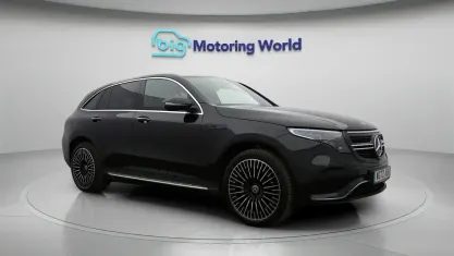 Used Mercedes EQC400 AMG Line Premium 300 kW (408 HP) 2022 Black SUV