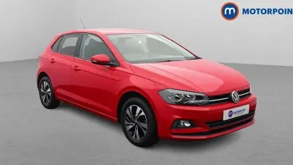 Used VW Polo Match 95 HP (69 kW) 2021 Red Hatchback