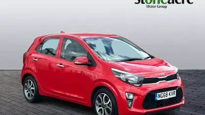 Used Kia Picanto 84 HP (61 kW) 2019 Red Hatchback