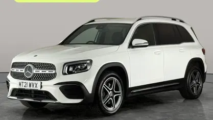 Used Mercedes GLB200 AMG line 163 HP (119 kW) 2021 White SUV