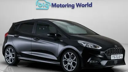 Used Ford Fiesta ST-Line 125 HP (91 kW) 2020 Black Hatchback