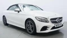 White Used 2019 Mercedes C200 AMG line Cabriolet | £19,400 (Good price)