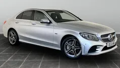 Silver Used 2021 Mercedes C300e AMG line Sedan | £22,195 (Super price)
