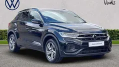 Black Used 2022 VW T-Roc R-line SUV | £25,757 (Fair price)