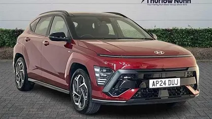 Used Hyundai Kona N Line 141 HP (103 kW) 2024 Red SUV