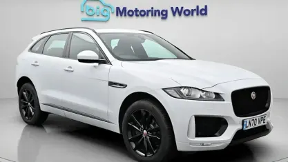 Usado Jaguar F-Pace Chequered Flag 179 HP (131 kW) 2020 Branco SUV