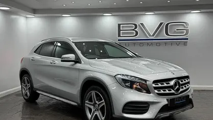 Silver Used 2018 Mercedes GLA200 AMG line SUV | £13,994 (Fair price)