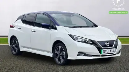 Used Nissan Leaf Tekna 160 kW (218 HP) 2021 White Hatchback