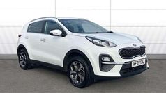 White Used 2021 Kia Sportage 2 SUV | £13,993 (Fair price)