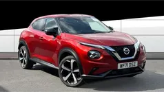 Red Used 2021 Nissan Juke Tekna SUV | £15,540 (Fair price)