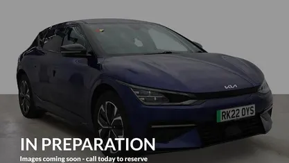 Used Kia EV6 GT-Line 239 kW (325 HP) 2022 Blue SUV