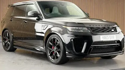 Used Land Rover Range Rover Sport SVR 575 HP (422 kW) 2021 Santorini black SUV