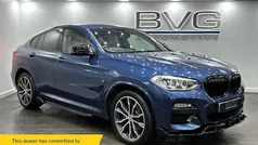 Blue Used 2019 BMW X4 M Sport SUV | £21,994 (Fair price)