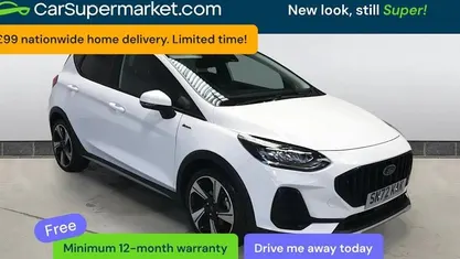 Used Ford Fiesta Active 125 HP (91 kW) 2022 White Hatchback