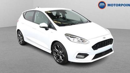 Używany Ford Fiesta ST-Line X 101 KM (74 kW) 2019 Biały Hatchback
