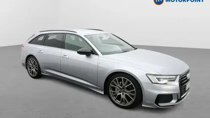 Used Audi A6 Black Edition 204 HP (150 kW) 2021 Silver Estate