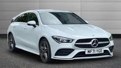 White Used 2021 Mercedes CLA180 AMG line Sedan | £22,495 (Good price)