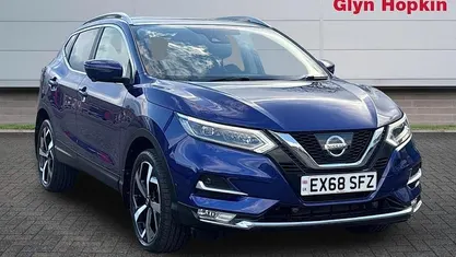 Used Nissan Qashqai Tekna 116 HP (85 kW) 2018 Blue SUV