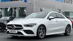 White Used 2021 Mercedes CLA180 AMG Line Premium Plus Sedan | £27,495 (A bit pricey)