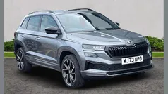 Graphite grey metallic Used 2023 Skoda Karoq SportLine SUV | £28,912 (Fair price)